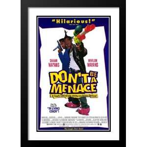 Menace to South Central 32x45 Framed and Double Matted Movie 