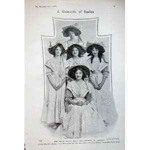  1908 Gaiety Girls Havana Theatre Lindley Bell Williams 