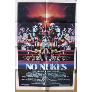  No Nukes 27x41 Original One Sheet Folded Poster