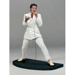 Elvis Presley Talking Action Figure Elvis Dressed in White Suit Coat 