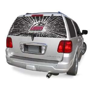   New Mexico Lobos Shattered Auto Rear Window Decal