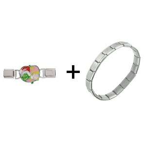  Grinch And Cindy Lou Who Italian Charm Pugster Jewelry