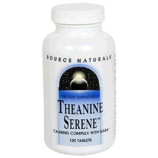 Source Naturals Theanine Serene with Relora, 120 Tablets Source 
