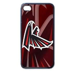  Atlanta Falcons v1 iPhone 4/4s Seamless Case (Black) Electronics
