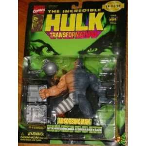  Absorbing Man from Incredible Hulk Transformations Toys & Games