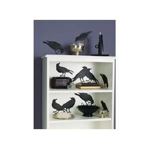   Stewart Crafts Glittered Crow Silhouettes Arts, Crafts & Sewing