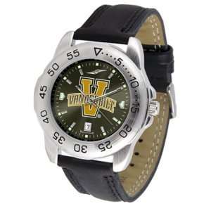  Commodores NCAA AnoChrome Sport Mens Watch (Leather Band) Sports