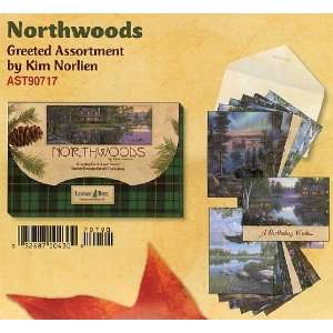  Northwoods by Kim Norlien   Leanin Tree Greeting Card 