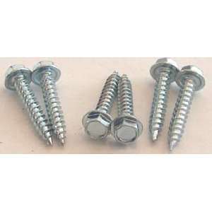  8 X 1 Self Piercing Screws / Unslotted / Hex Washer Hd (1 