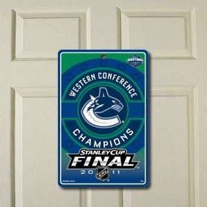 Vancouver Canucks 2011 NHL Western Conference Champions 7 