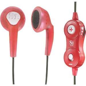  S1 Audio SuperBudz Mini Earbuds   Red Electronics
