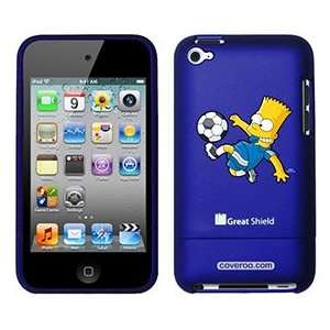  Soccer Bart Simpson on iPod Touch 4g Greatshield Case 