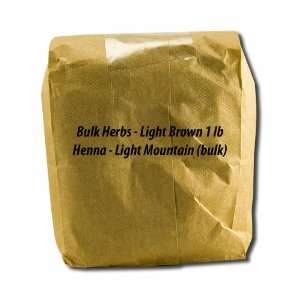  Henna   Light Mountain (bulk) Light Brown 1 lb Beauty