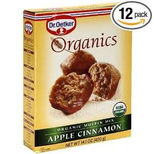 Dr Oetker Muffin Mix   Apple Cinnamon, 14.1000 Ounce (Pack of 12 