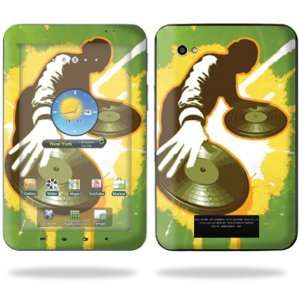   Decal Cover for Samsung Galaxy Tab 7 Tablet   Sonic DJ Electronics
