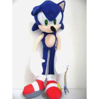 Sega Sonic The Hedgehog X  Blue Sonic Plush Doll Stuffed Toy 9 inches