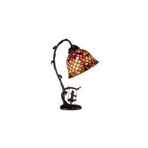 Fish Scale Accent Table Lamp 15 H Meyda 74046