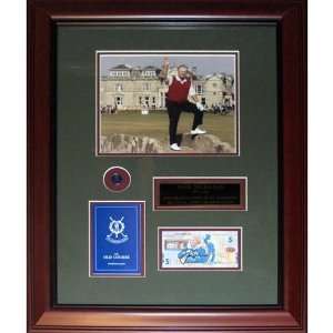   British Open) Deluxe Framed Currency Piece  Sports