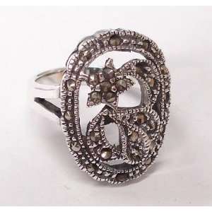  Shooting Star Silver Ring (Size 6) 