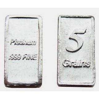   1oz Fine Platinum .9999 Bar with Serial Number 