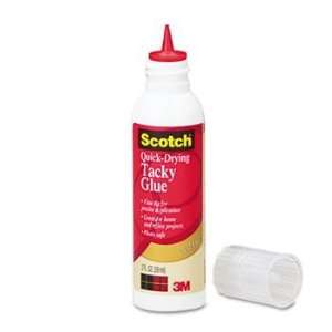  Scotch® Quick Drying Tacky Glue GLUE,QUICK DRY,.4OZ,WE 