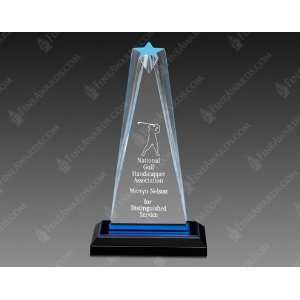  Blue Zenith Acrylic Award