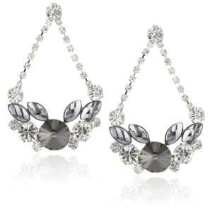 Leslie Danzis Crystal Chandelier Earrings Jewelry
