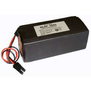  Custom Polymer Li Ion Battery 25.9v 10Ah (259 Wh, 9A rate 