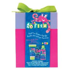 Go Fish Bath Time Surprise Gift Set, Cherry Bubblegum Octopus