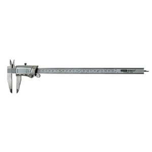 Digital Stainless Steel Caliper, 0 to 12 with Fractions, or 