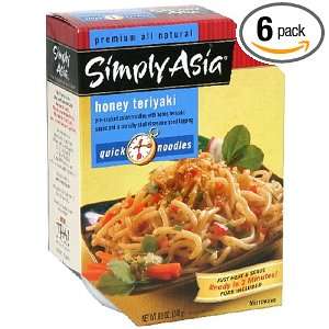 Simply Asia Honey Teriyaki Quick Noodles, 8.8 Ounces (Pack of 6)