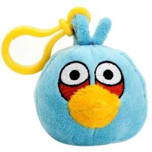   Angry Birds 3 Inch Mini Plush Clip On Blue Bird Licensed Toys & Games