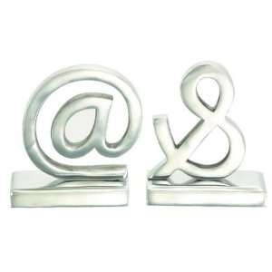  Symbols Bookends Set Of 2