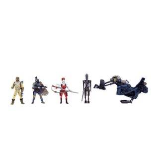   Figure Set with 4 Figures (Aurra Sing, Bossk, IG 88 and Boba