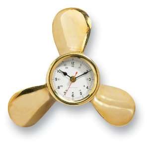  Brass Propeller Clock