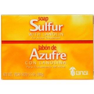 Sulfur Soap with Lanolin (4 pack)