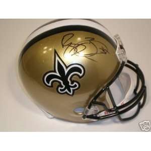 Reggie Bush Autographed New Orleans Saints Full Size Riddell Helmet 