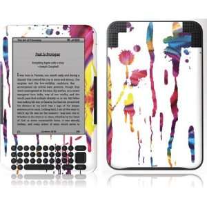  Color Splash White skin for  Kindle 3  Players 