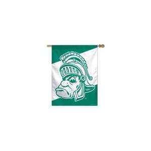  Michigan State Spartens Vertical Flag 27x37 Sports 