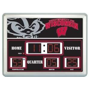  Wisconsin Badgers Scoreboard Clock