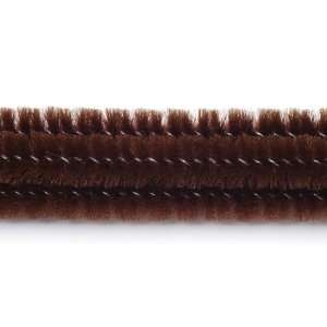  Chenille Stems Pipe Cleaners Brown 6mm Arts, Crafts 
