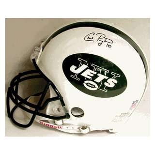    Chad Pennington Hand Signed Authentic Jets Helmet 