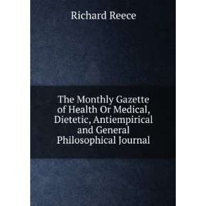  The Monthly Gazette of Health Or Medical, Dietetic 