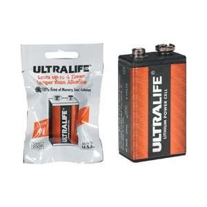  Ultralife ULTRALIFE 9V LITH FOILPK PK (Batteries 