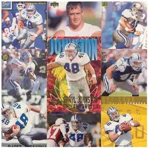  Various Brands Dallas Cowboys Daryl Johnston 20 Card Set 