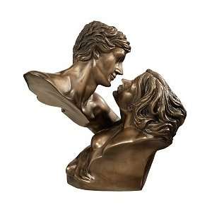  The first kiss statue home garden french sculpture New 