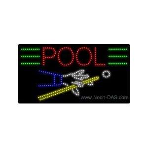  Pool Outdoor LED Sign 20 x 37