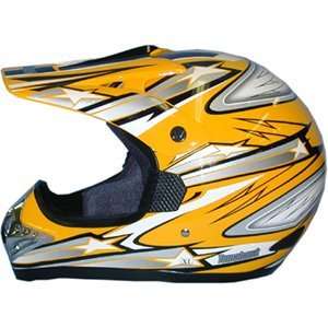 Xlarge New Yellow Motorcross Bike Helmet M2 Automotive