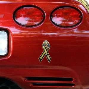   Jackets Repositionable Ribbon Car Decal 