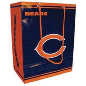  Chicago Bears NFL Medium Gift Bag (9.75 Tall) Sports 